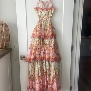 Laurel Frill Midi Dress